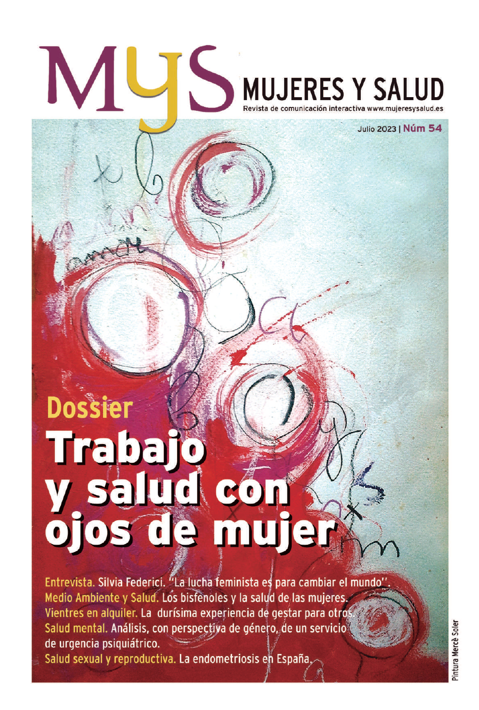 Portada Mujeres y Salud 54